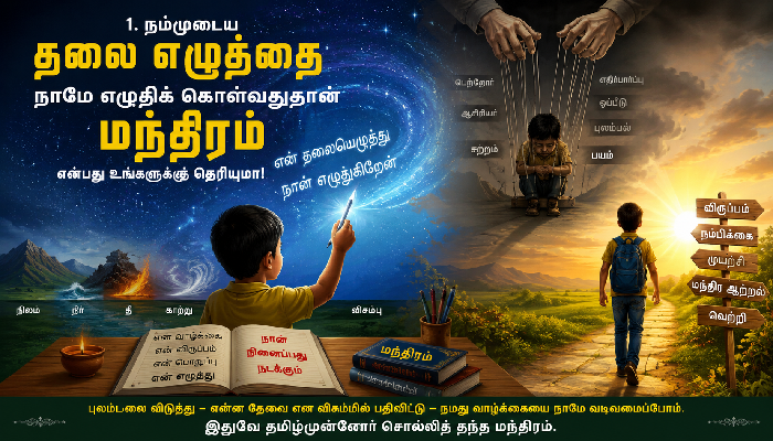 மந்திரம் நூலின் முதலாவது கட்டுரை